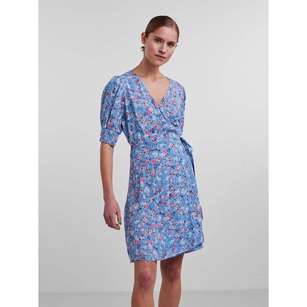 Dame Kjole Pcgertrude Little Boy Blue Flower fra Pieces