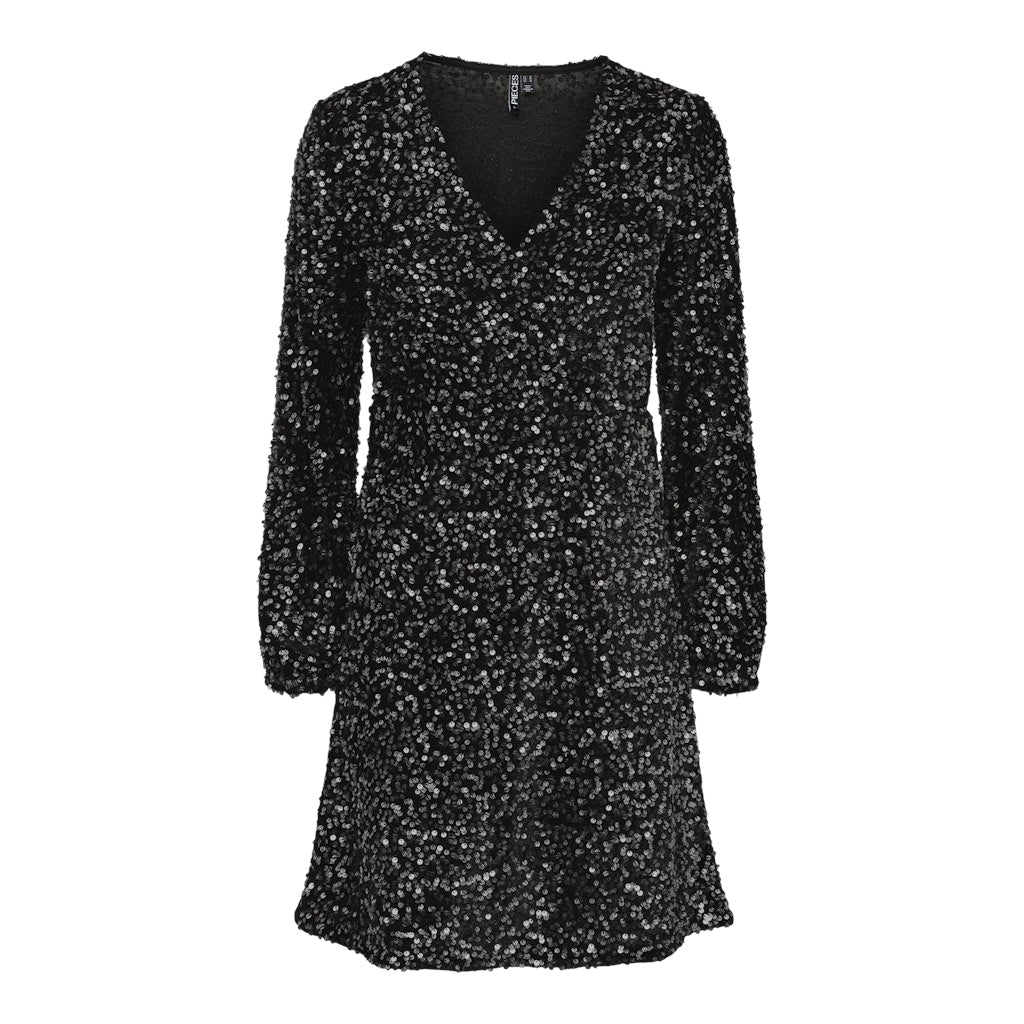 Dame Kjole Pckam Black Black Sequins fra Pieces