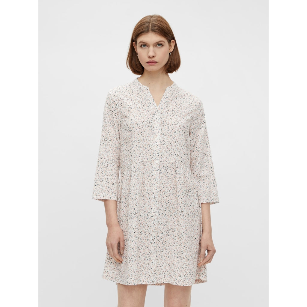 Dame Kjole Pclindsey Bright White fra Pieces