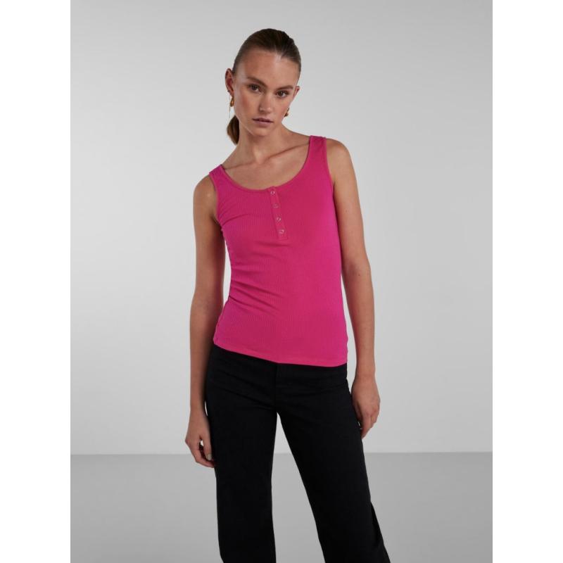 Dame Top Pckitte Beetroot Purple fra Pieces
