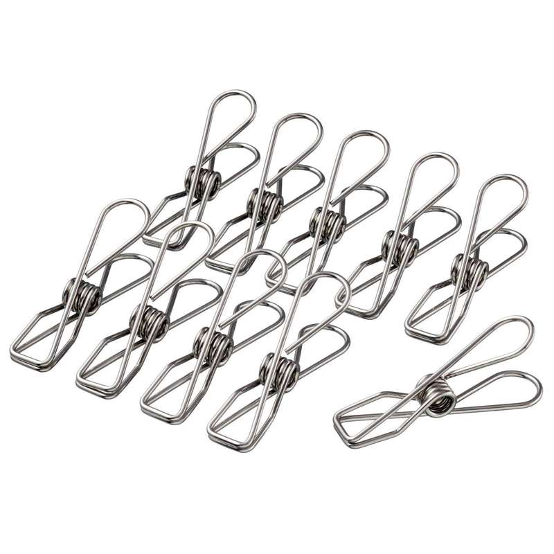 Steelclamp Klemmer   Rustfrit Stål   10 Stk. fra Pulito