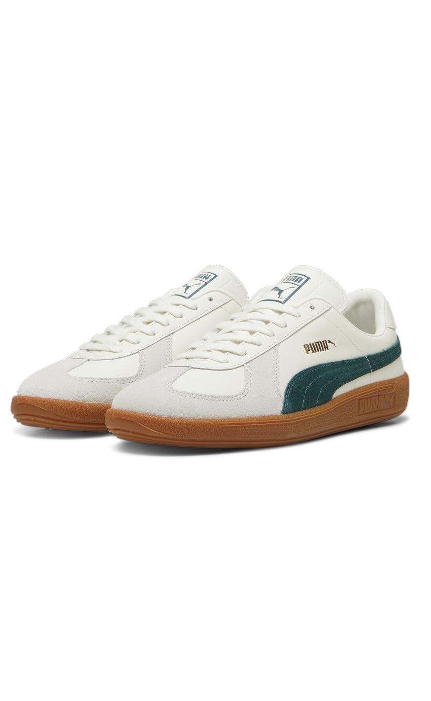 Sneakers   Army Trainer   Warm White Dark Myrtle fra Puma