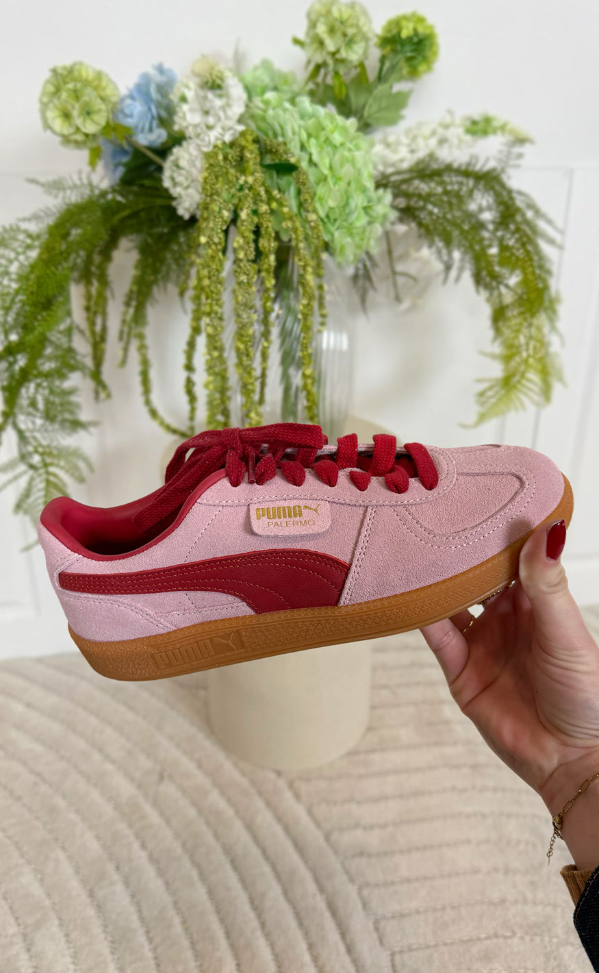 Sneakers   Palermo   Rose Mauve Dark Crimson fra Puma