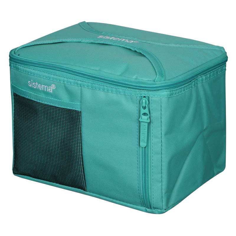 Køletaske   Mega Fold Up Cooler Bag   Minty Teal fra Sistema