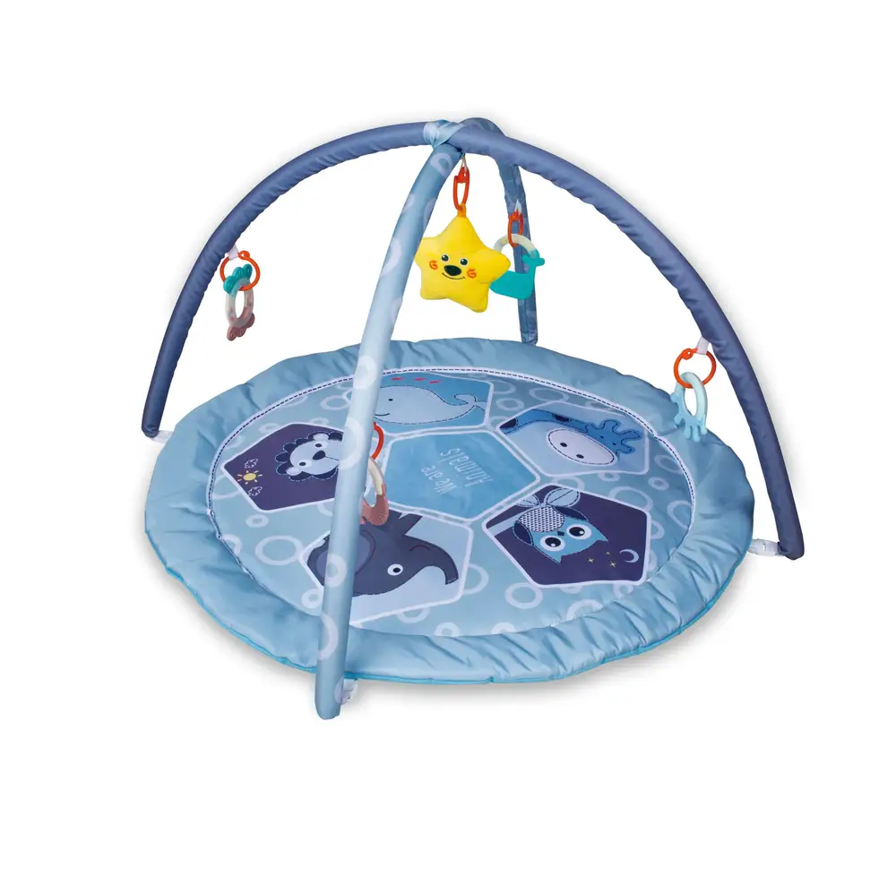 Aktivitetsstativ Med 5 Stykker Legetøj   Zoo fra Scandinavian Baby Products
