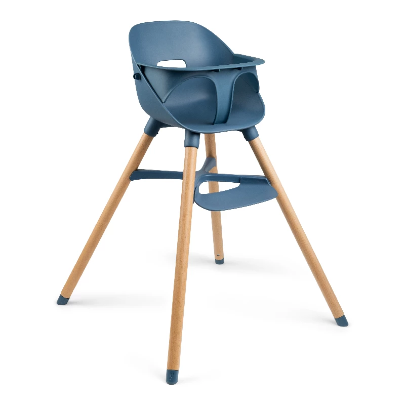Højstol Inkl. Newborn   Indigo Blue   Olive Beige fra Ziza