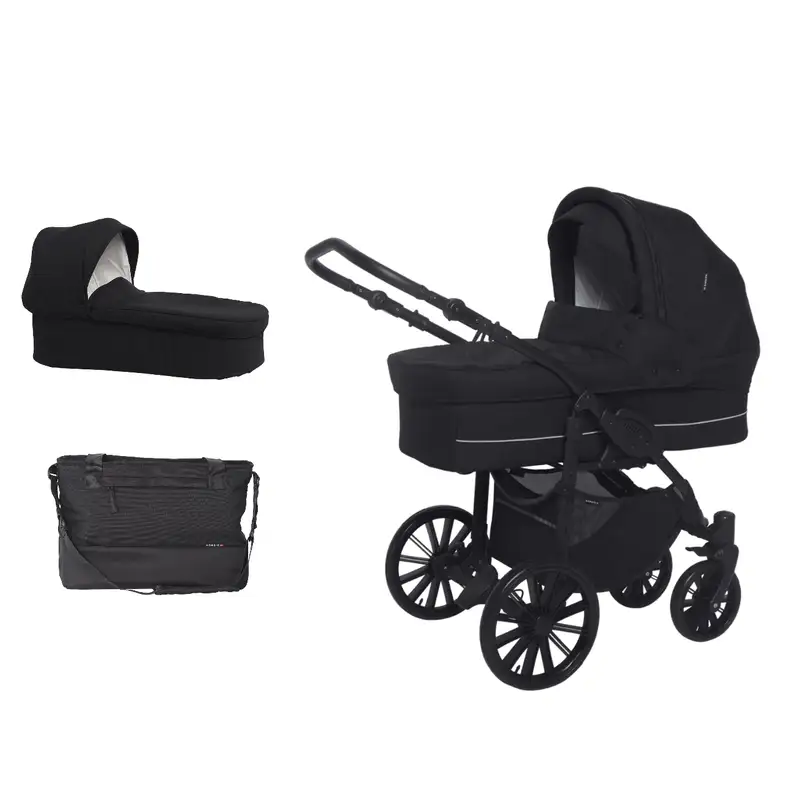 Basson Nordic Lux Inkl. Lift Og Taske   Dusty Black fra Basson Baby