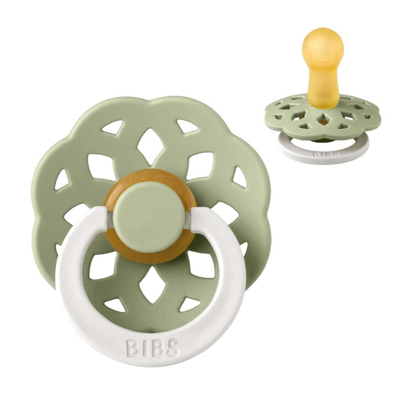 Boheme Sut Str. 2 Naturgummi Glow Sage fra Bibs
