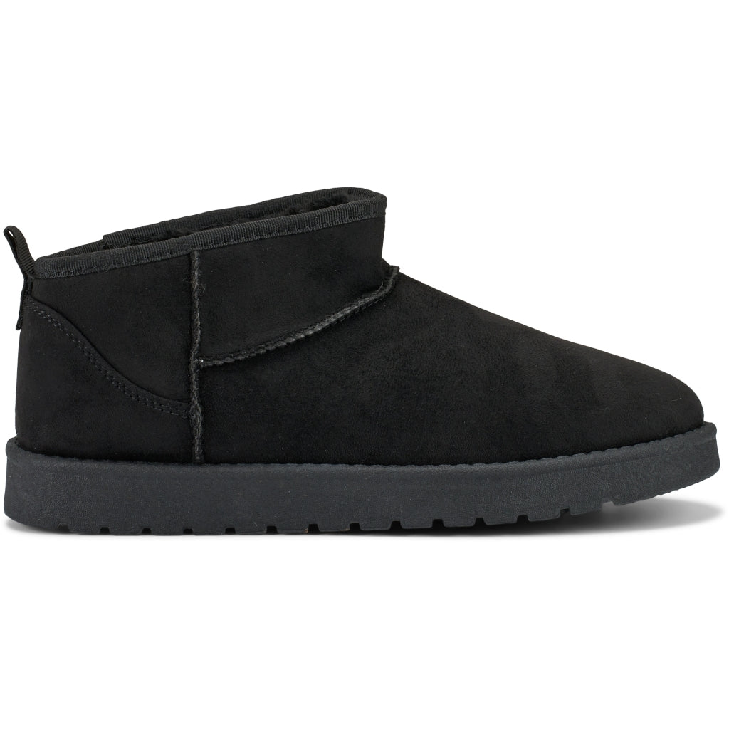 Sally Dame Bamsestøvler 6353   Black fra Shoes