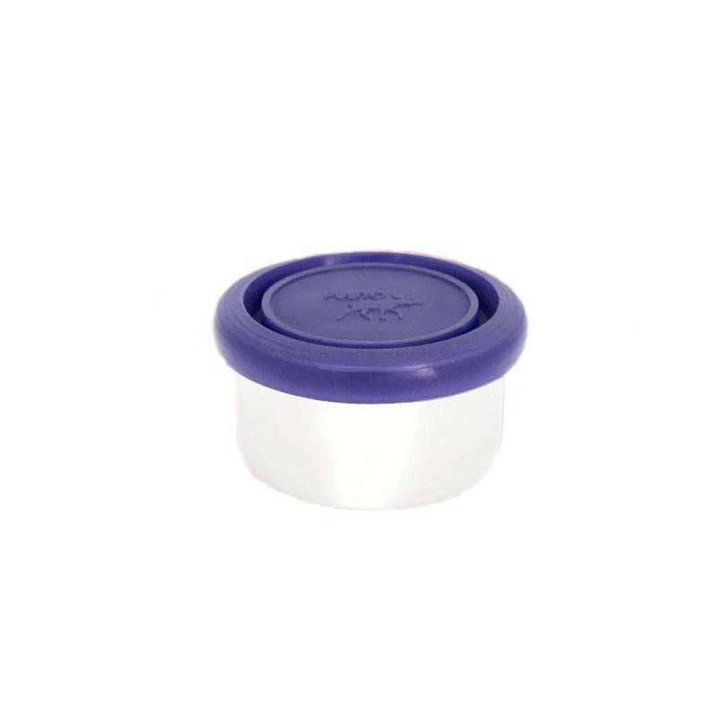 Puredipbox Snackboks   Rustfrit Stål   Rund   50ml fra Pulito