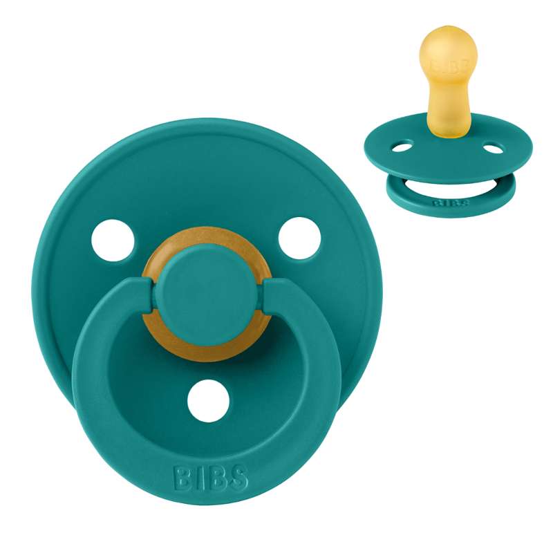 Rund Colour Sut   Str. 2   Naturgummi   Scuba fra Bibs