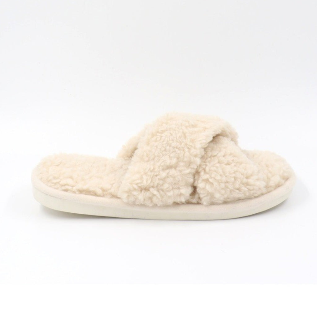 Sia Dame Hjemmesko Yl 67   Beige fra Shoes