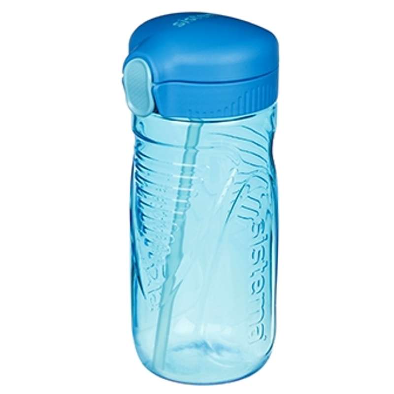 Drikkedunk   Tritan Quick Flip   520ml   Ocean Blue fra Sistema