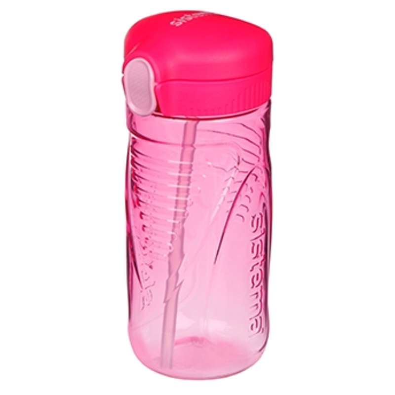 Drikkedunk   Tritan Quick Flip   520ml   Pink fra Sistema