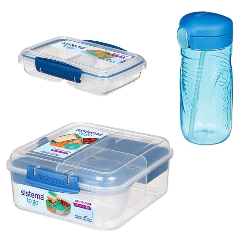 Madpakke Sampak 2   Ocean Blue fra Sistema