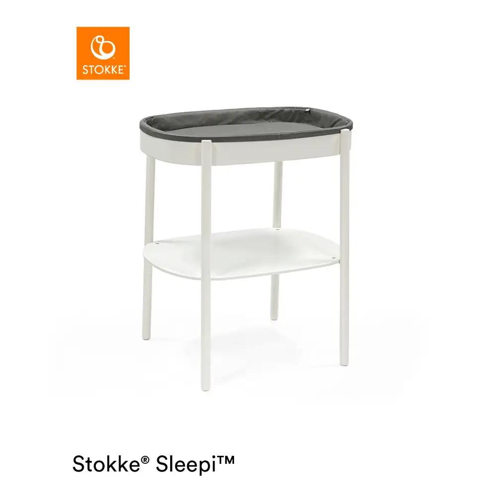 Sleepi Puslebord   Hvid fra Stokke