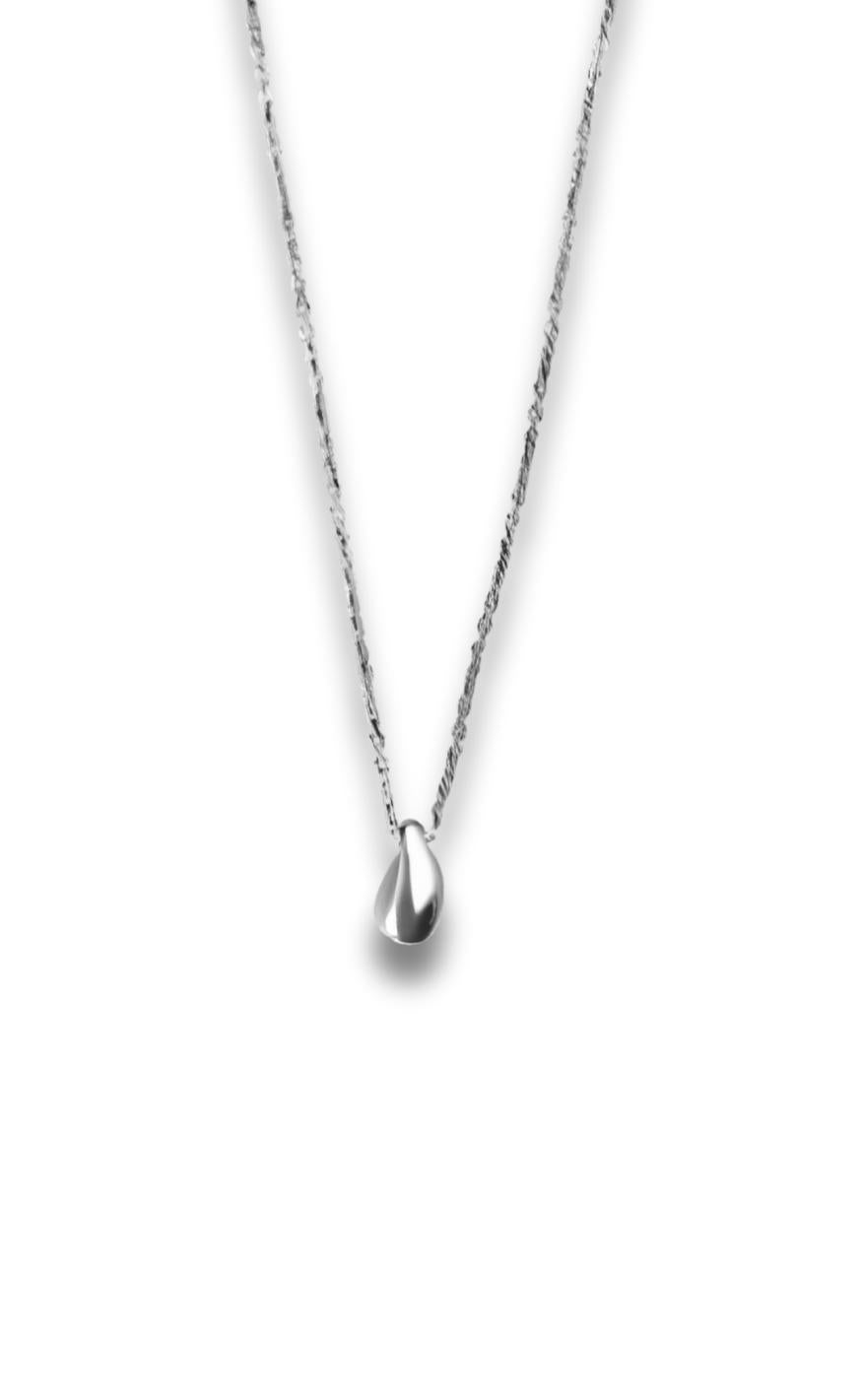 Halskæde   Dakota Drop   Silver Colour fra Smykkeli Copenhagen