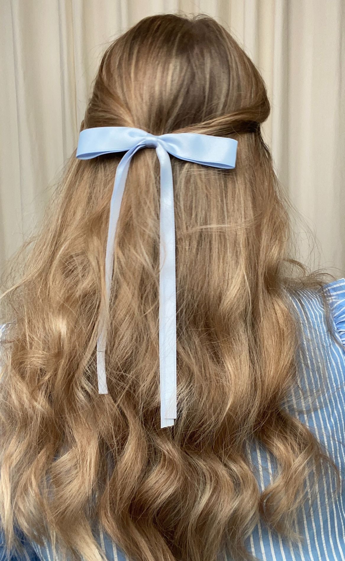 Hårpynt   Bow   Light Blue fra Smykkeli Copenhagen