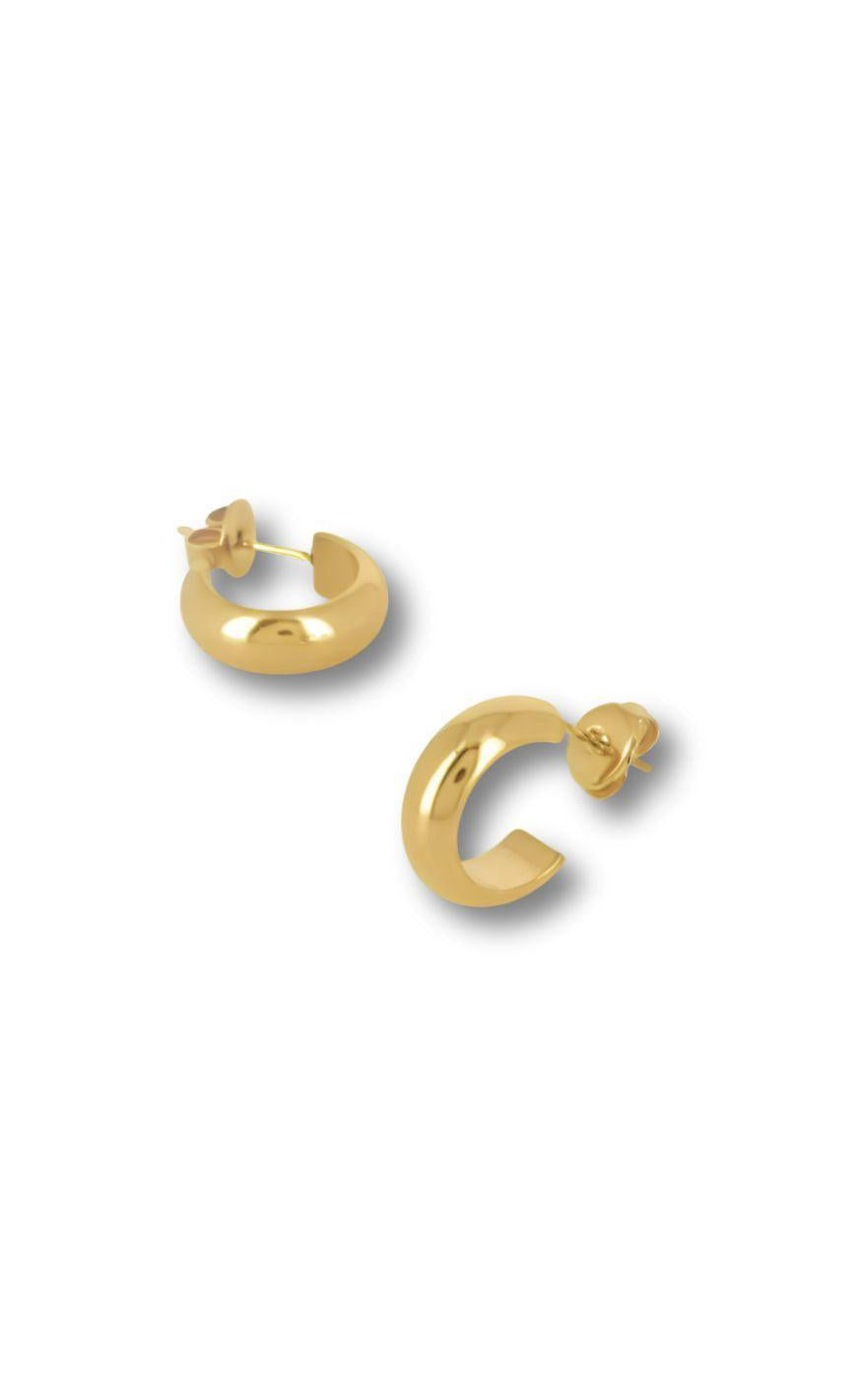 øreringe   Hoops   Dubai   Gold Colour fra Smykkeli Copenhagen
