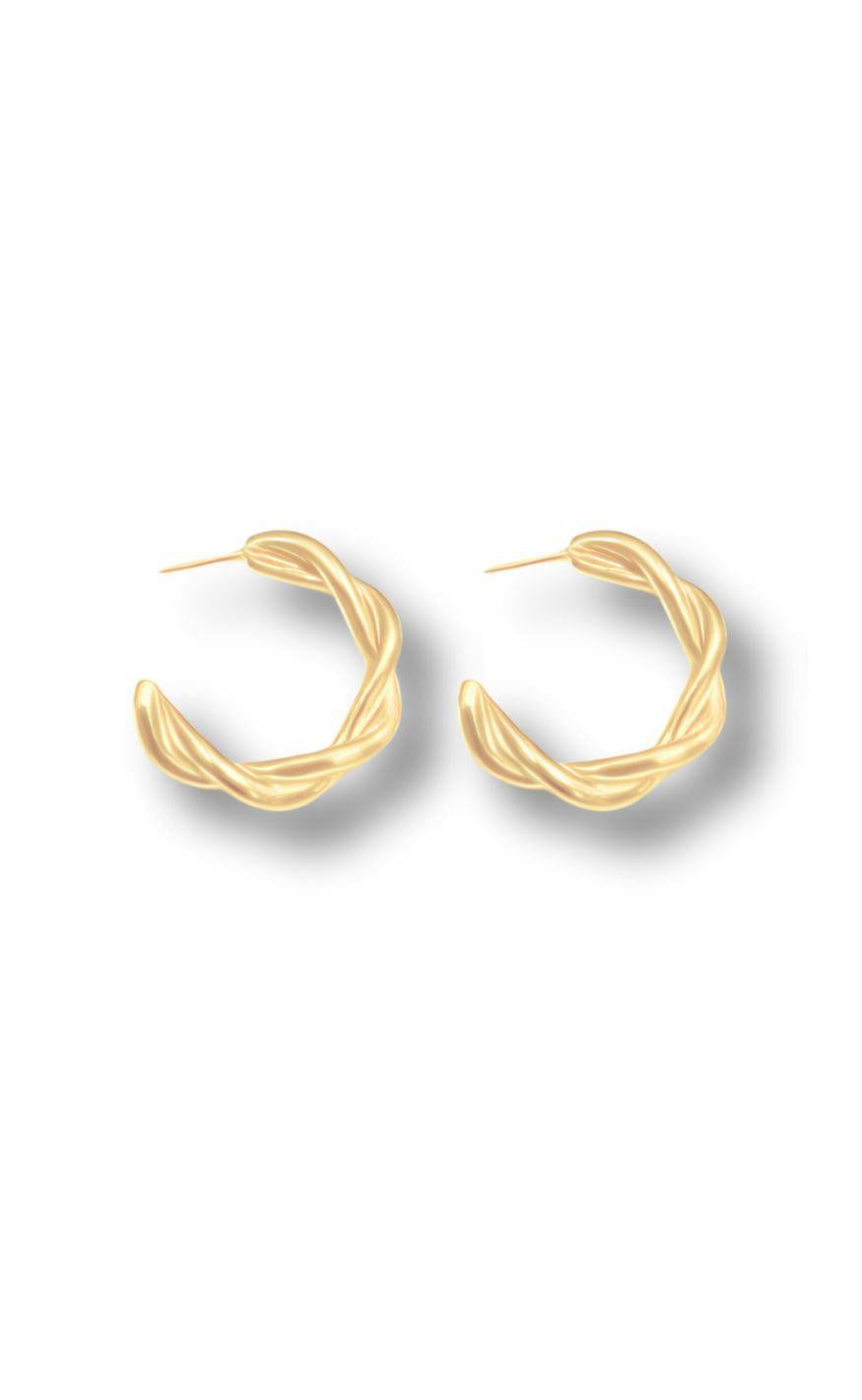 øreringe   Hoops   Ibiza   Gold Colour fra Smykkeli Copenhagen
