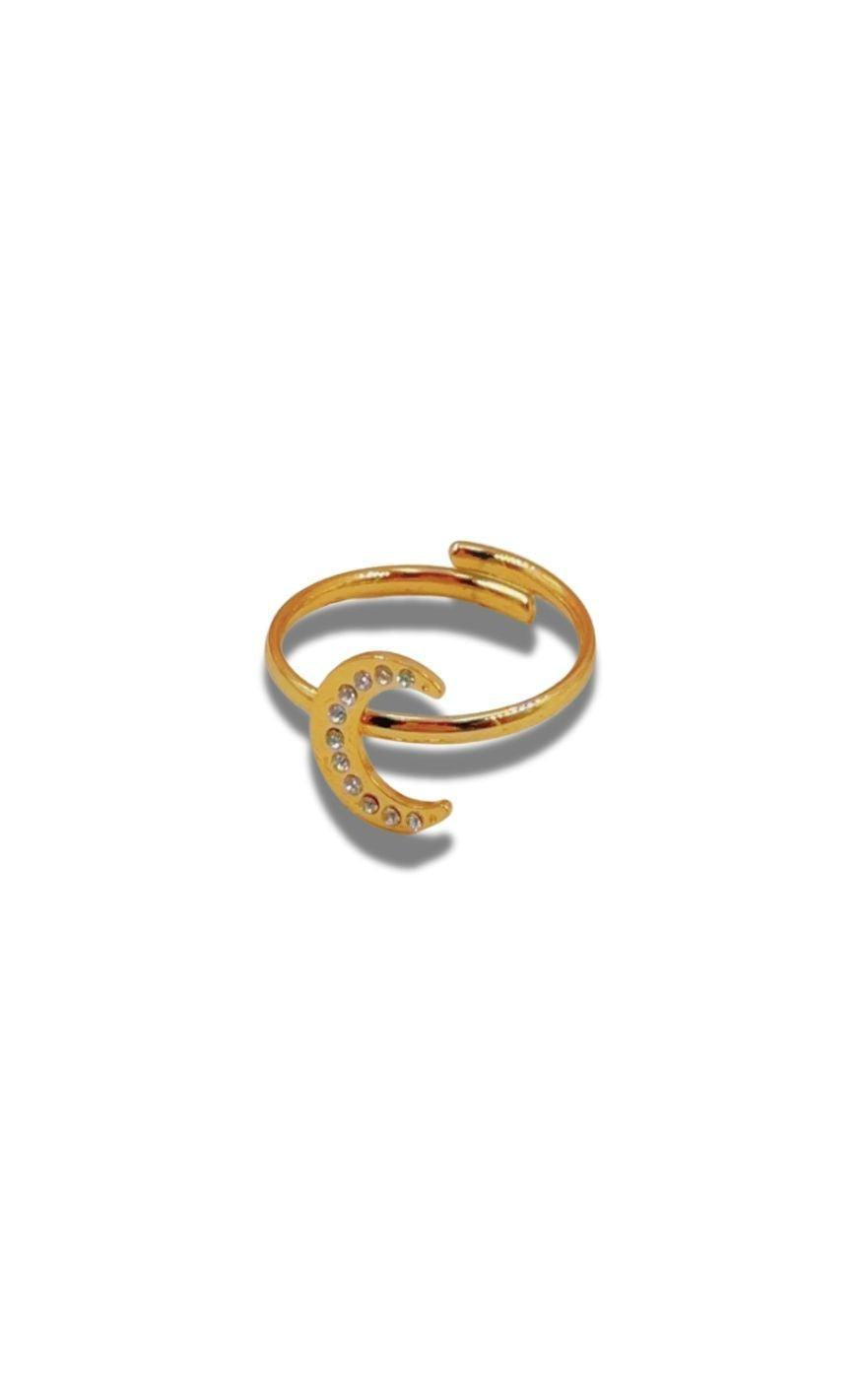 Ring   Havana Moon   Gold Colour fra Smykkeli Copenhagen