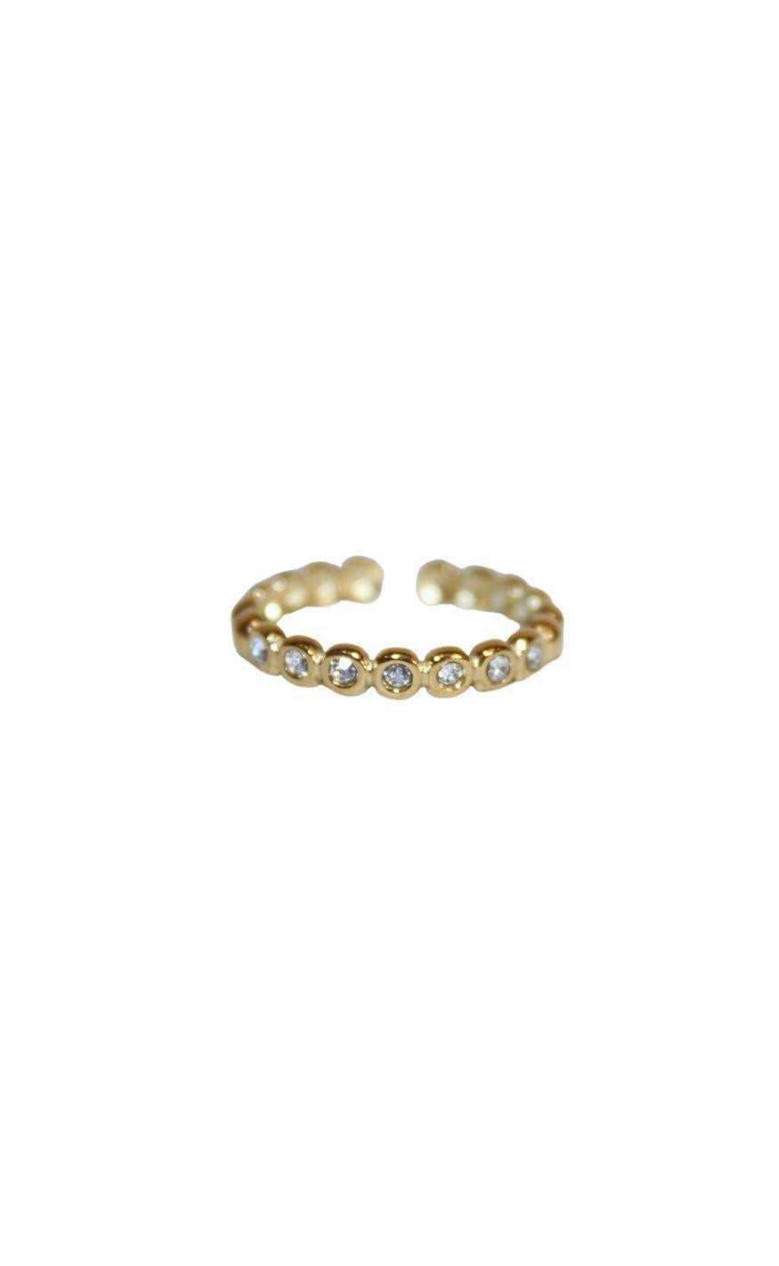 Ring   Maribo   Gold Colour fra Smykkeli Copenhagen