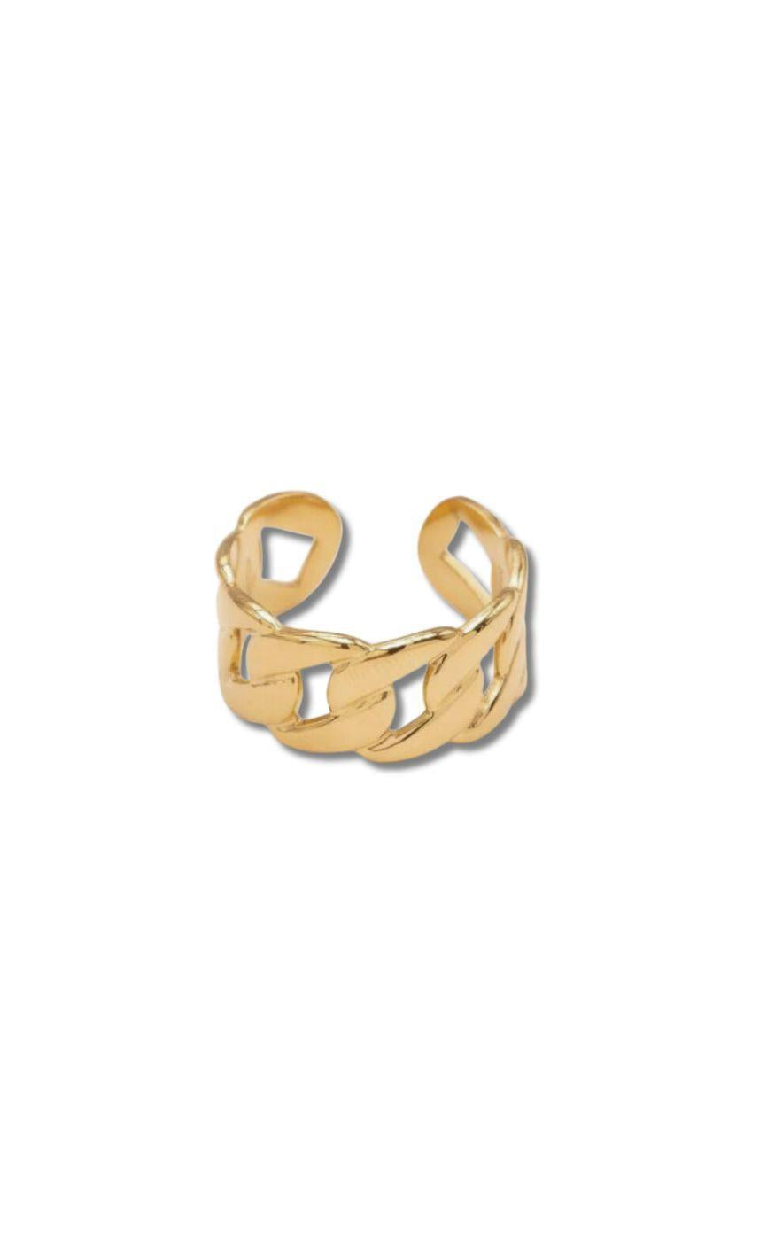 Ring   New York   Gold Colour fra Smykkeli Copenhagen