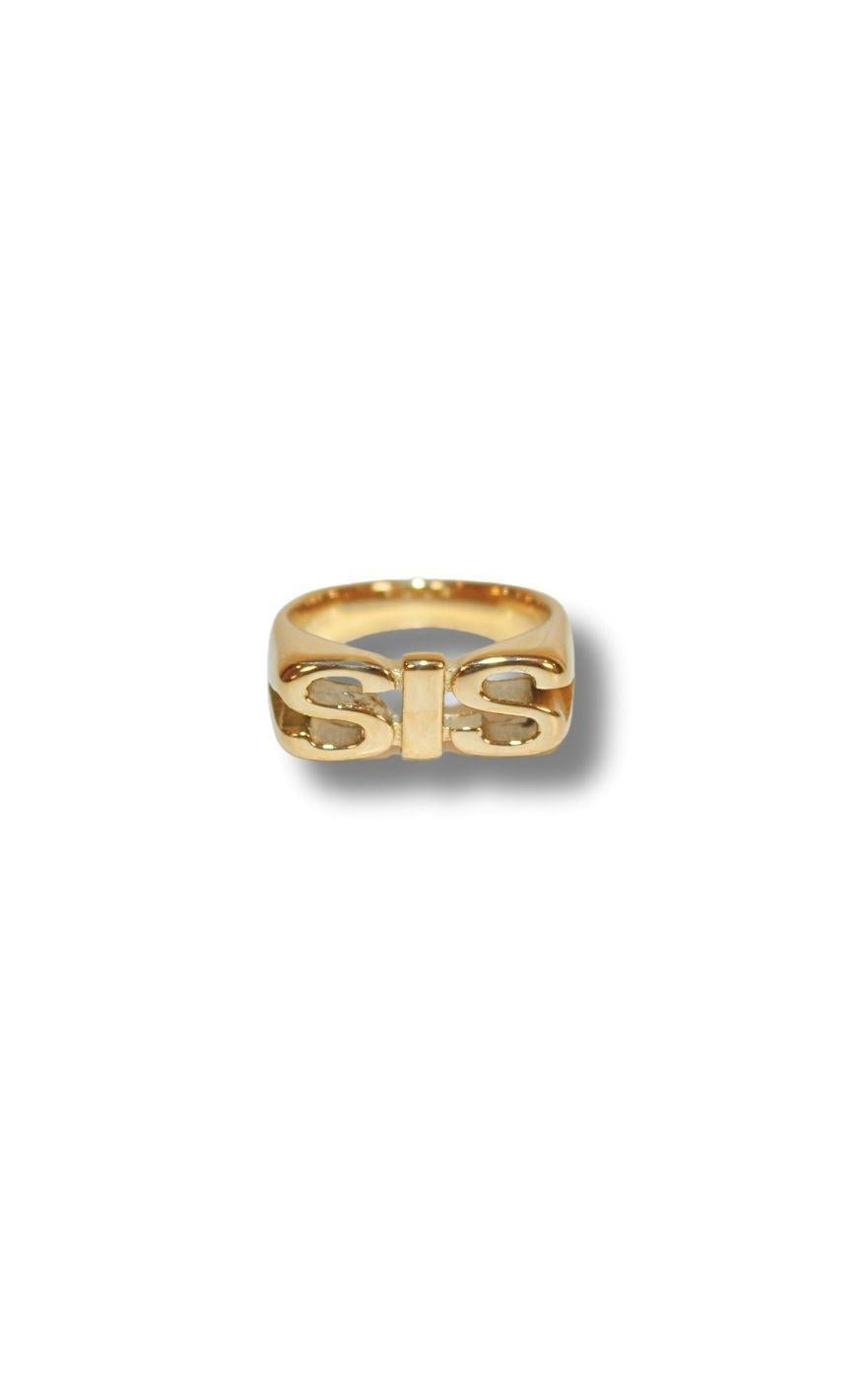 Ring   Sis   Golden fra Smykkeli Copenhagen