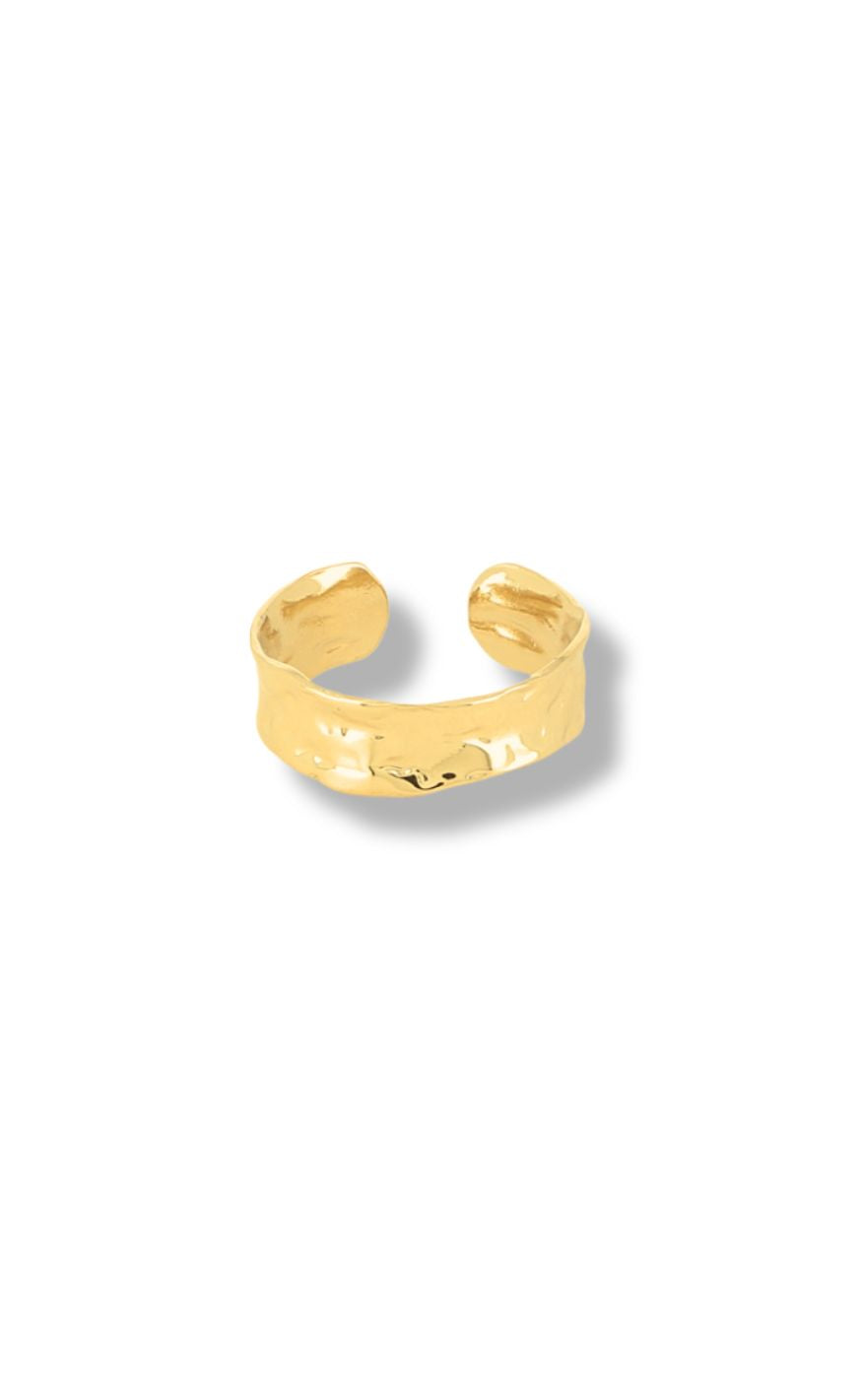 Ring   Zenia   Gold Colour fra Smykkeli Copenhagen