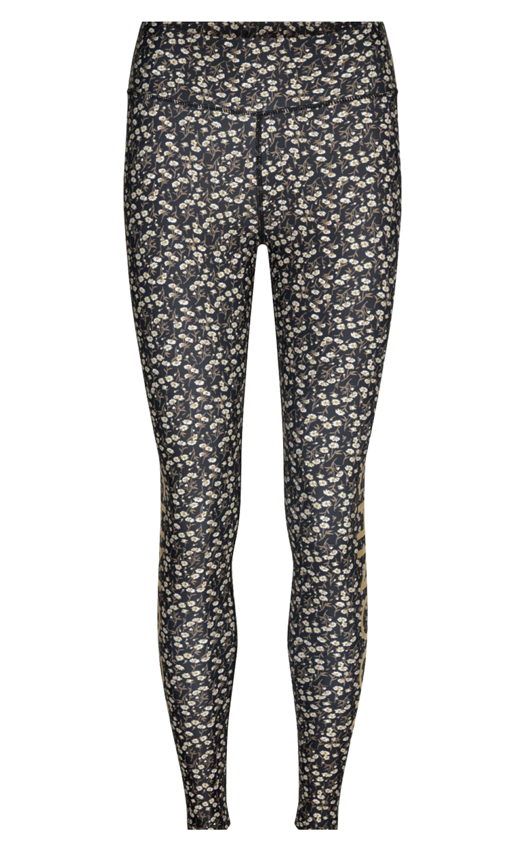 Leggings   Joanne S211381   Black Flower fra Sofie Schnoor