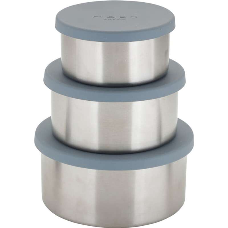 Steel Trio Madbeholdere   Large   Ocean fra Haps Nordic