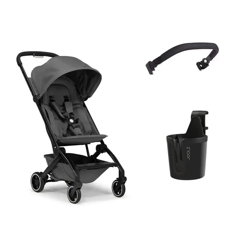 Aer+ Stone Grey Inkl. Bøjle Og Kopholder fra Joolz