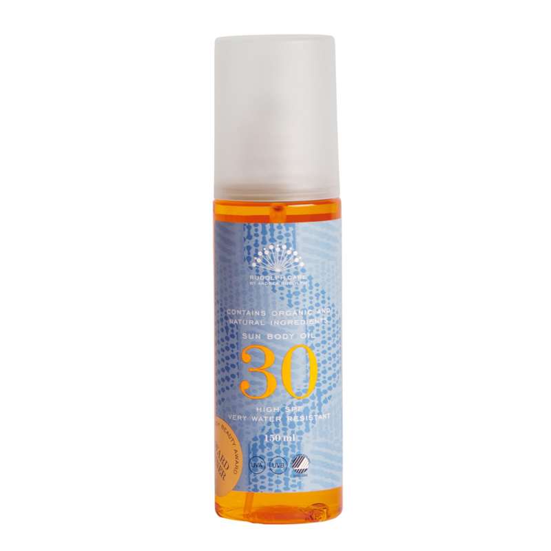 Sun Body Oil Spf30   150ml fra Rudolph Care