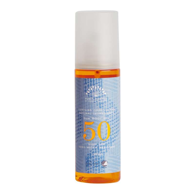 Sun Body Oil Spf50   150ml fra Rudolph Care