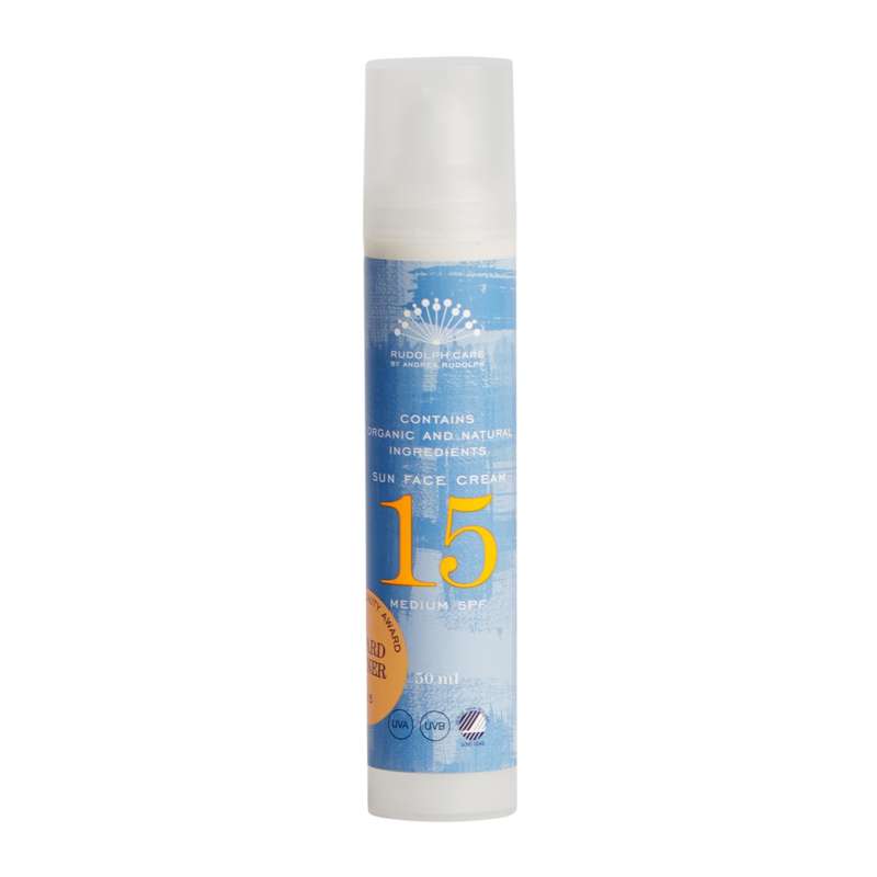 Sun Face Cream Spf15   50ml fra Rudolph Care
