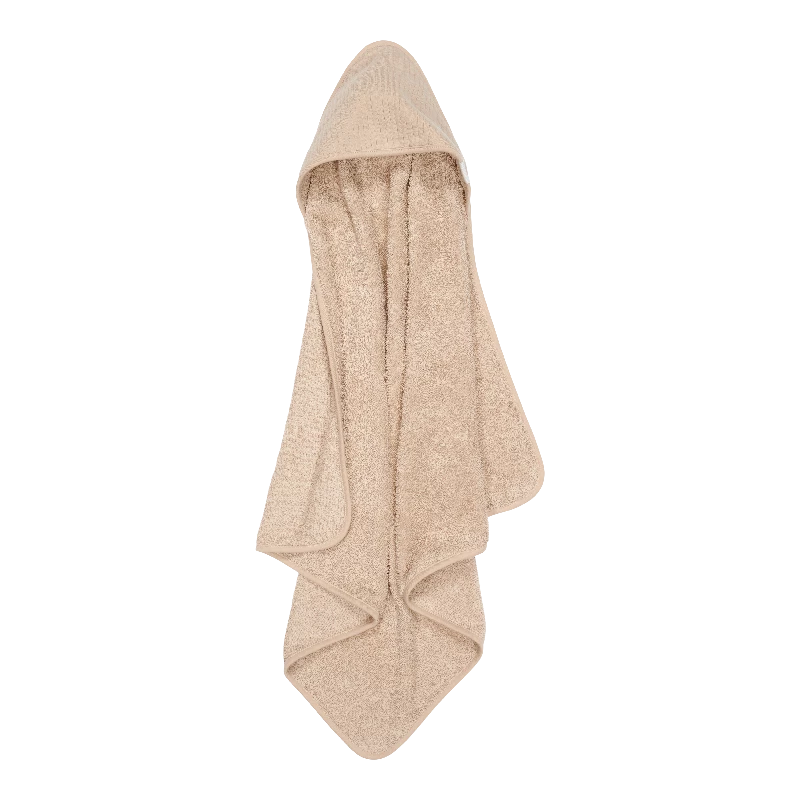 Badehåndklæde 75x75 Cm   Pure Beige fra Little Dutch