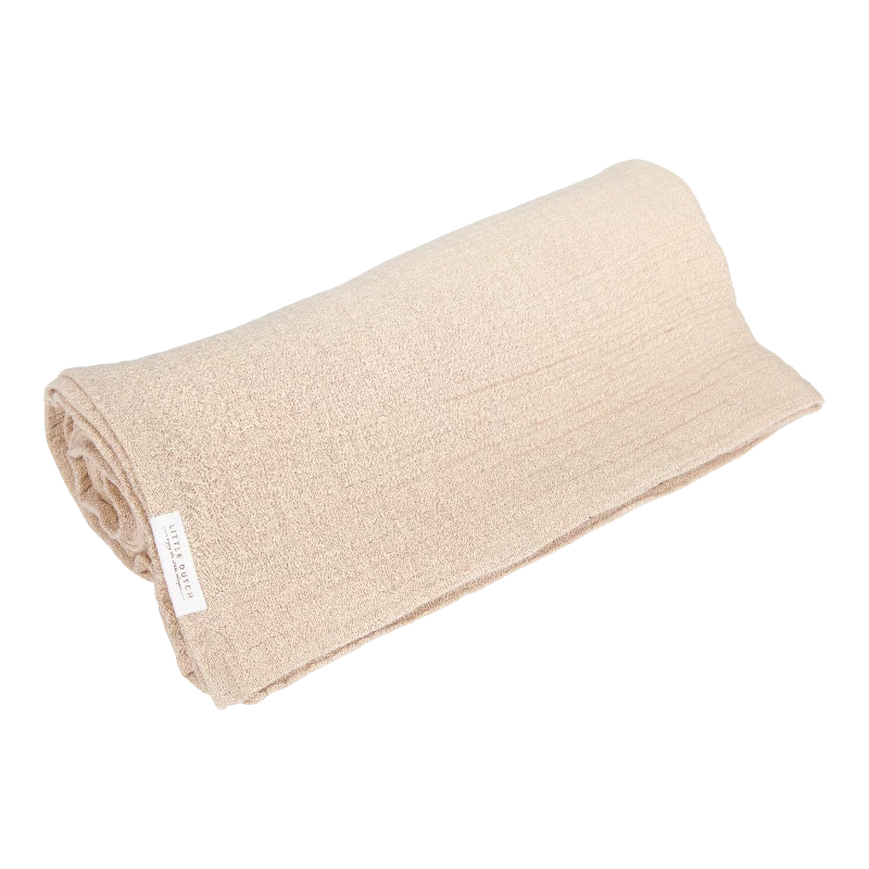 Svøb 120 X 120 Muslin   Beige fra Little Dutch