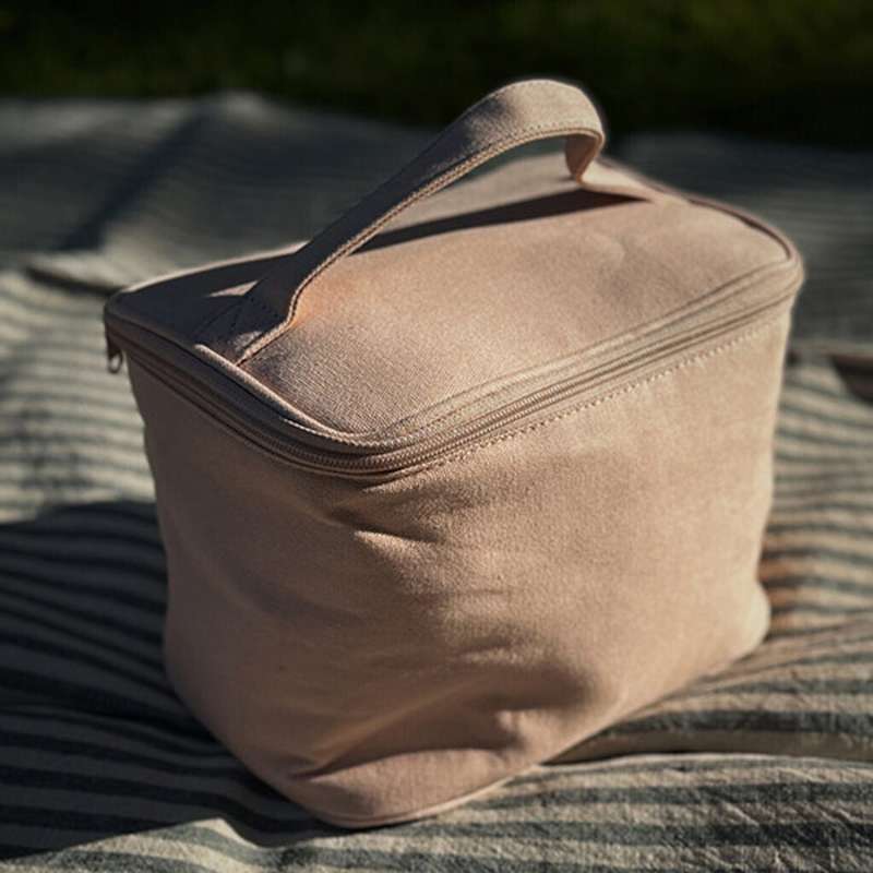 Cotton Covers Bomuldslåg   Runde   3 Pak   Ocean Check fra Haps Nordic