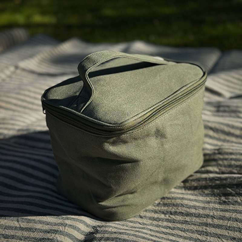 Cotton Covers Bomuldslåg   Runde   3 Pak   Ocean Check fra Haps Nordic