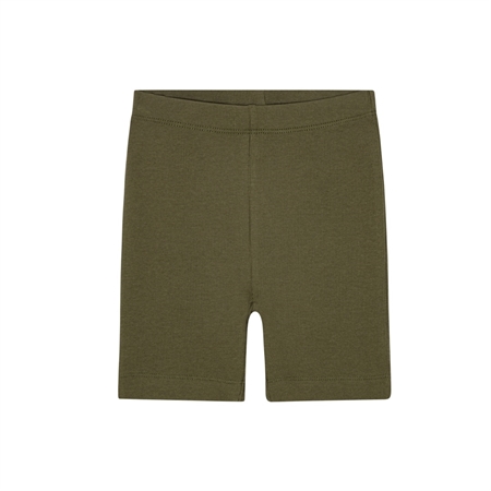 Rib Shorts Oliven Grøn fra Birkholm