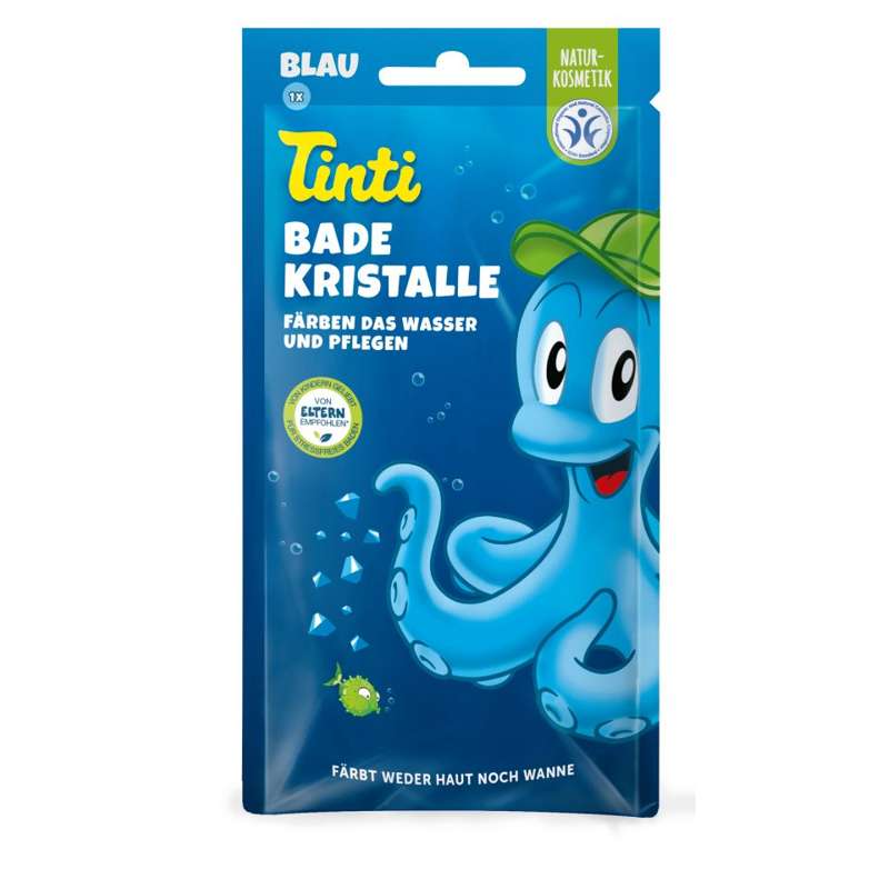 Badekrystaller   Blå fra Tinti