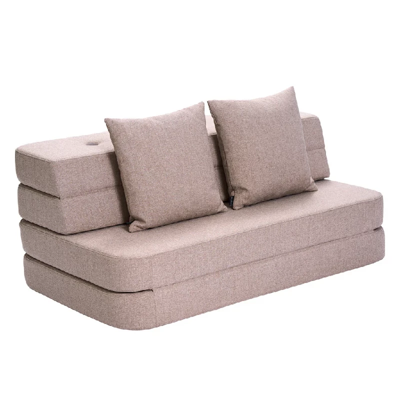 3 Fold Sofa   Flere Farver   Soft Rose W. Rose fra By Klipklap