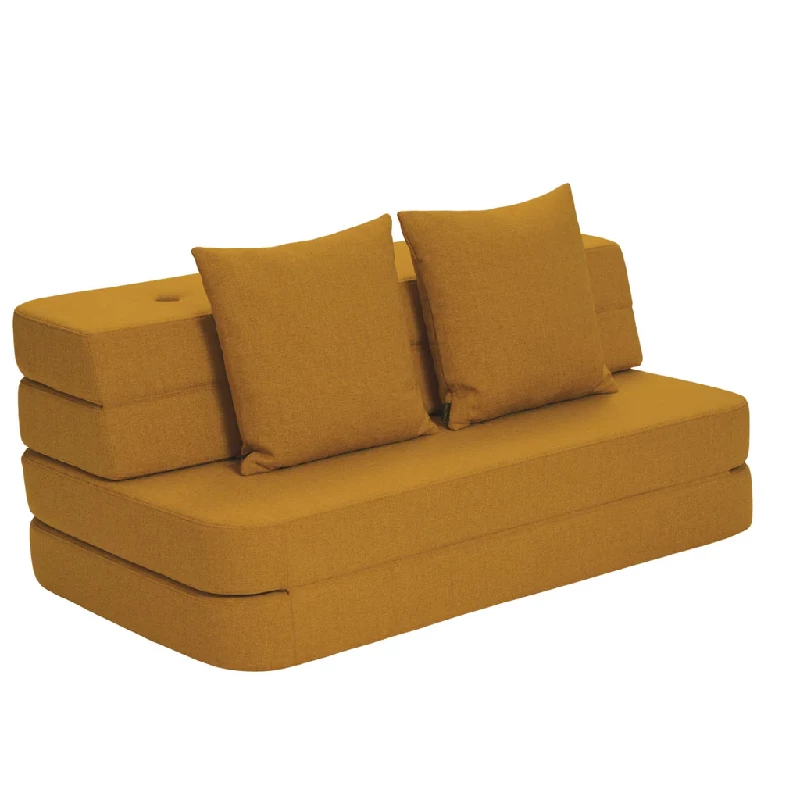 3 Fold Sofa   Flere Farver   Mustard W. Mustard fra By Klipklap