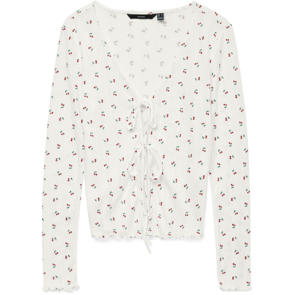 Dame Cardigan Vmmarie   Snow White Cherry fra Vero Moda