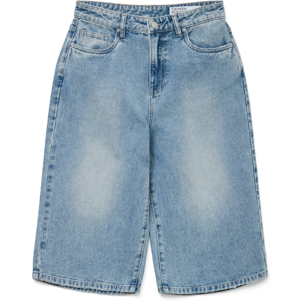 Dame Shorts Vmnocha   Light Blue Denim fra Vero Moda