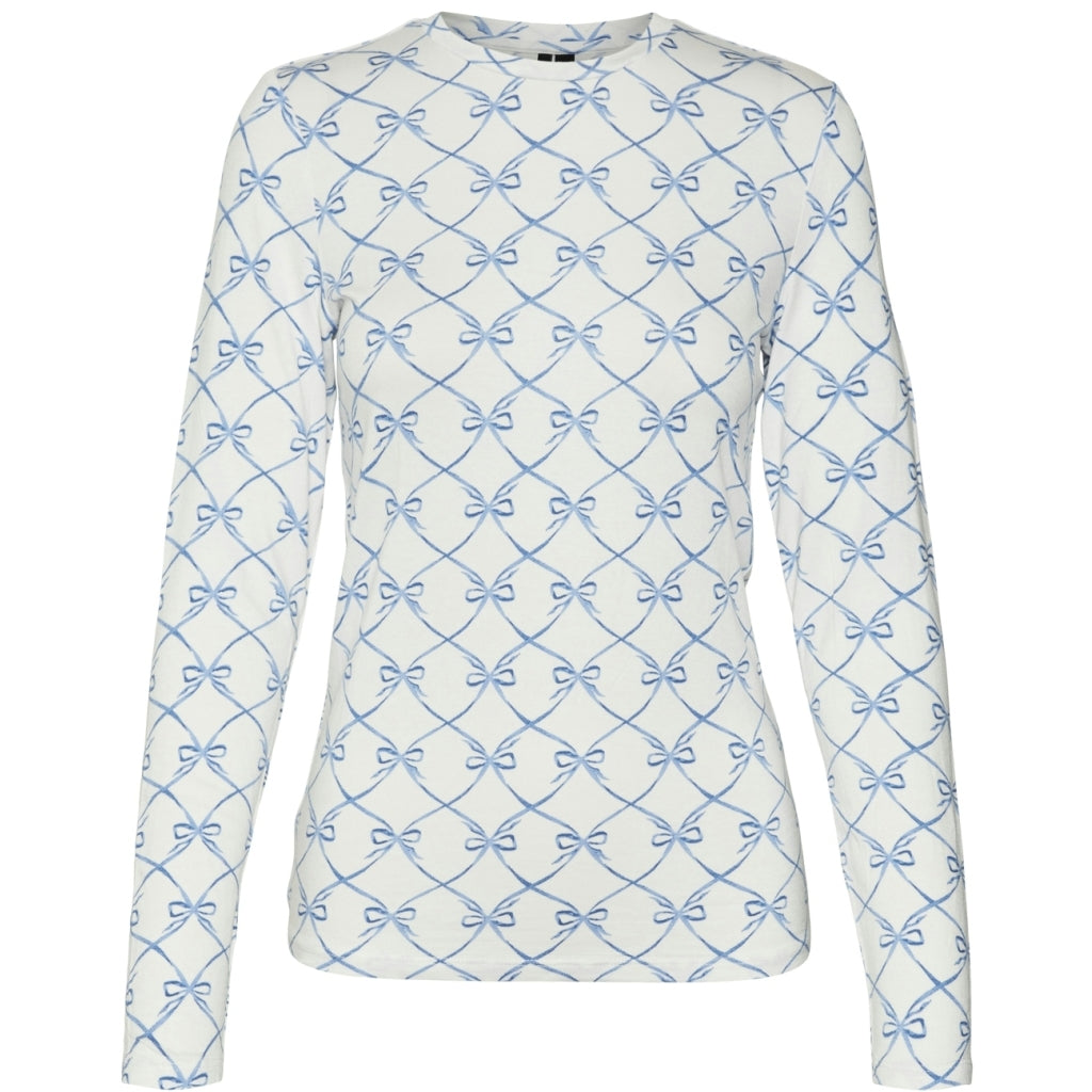Dame Bluse Vmalberte   Snow White Cilia fra Vero Moda