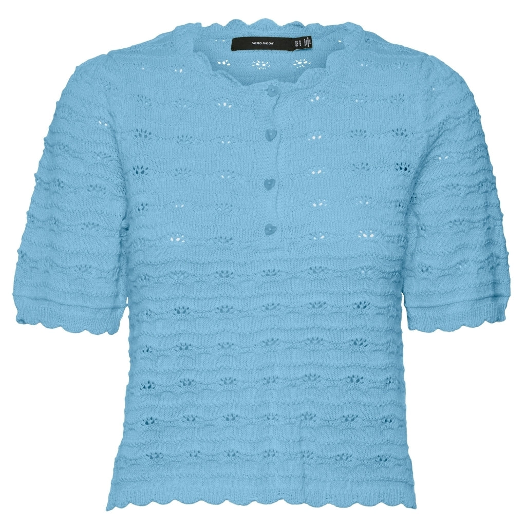 Dame Bluse Vmshelby   Airy Blue fra Vero Moda