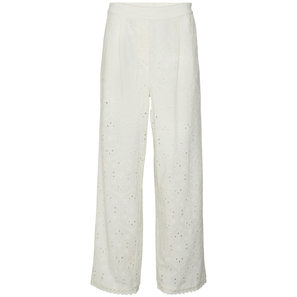 Dame Bukser Vmirina   Snow White Embroidery fra Vero Moda