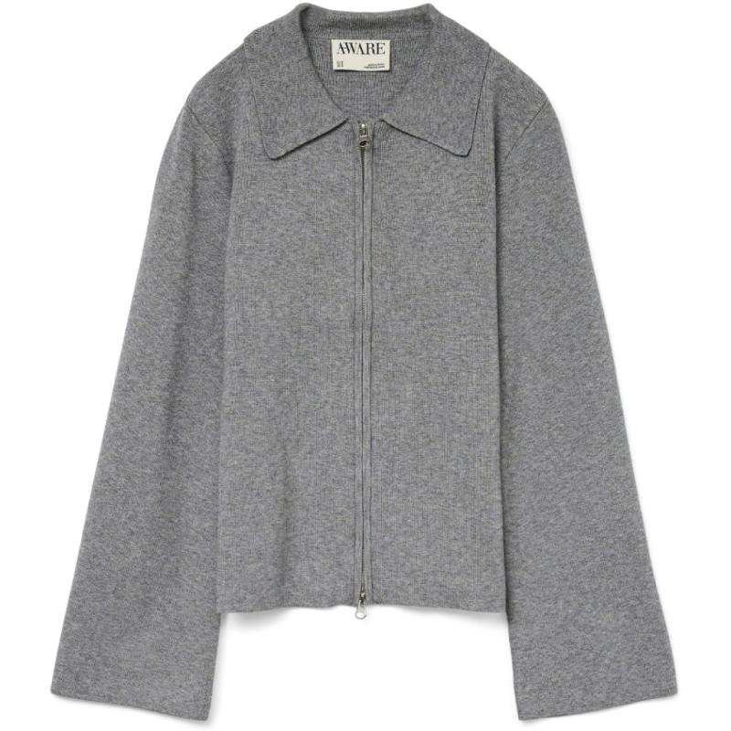 Dame Cardigan Vmhanna   Medium Grey Melange fra Vero Moda