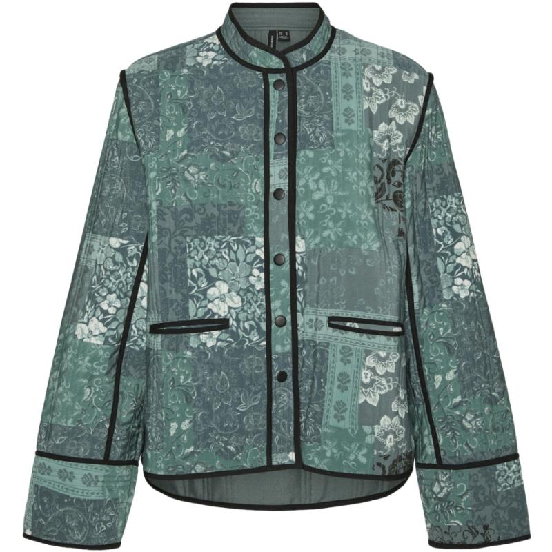 Dame Jakke Vmfedora   Balsam Green Flora fra Vero Moda